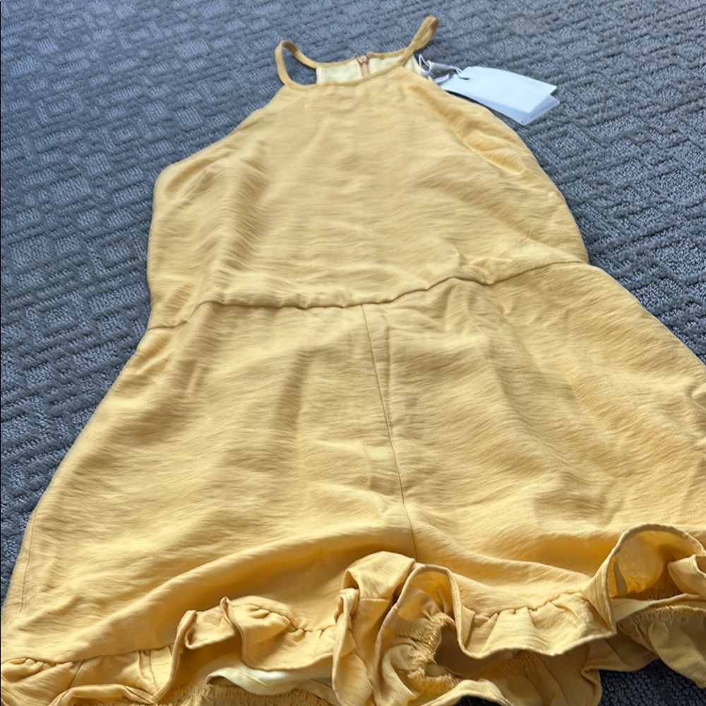 Yellow Romper